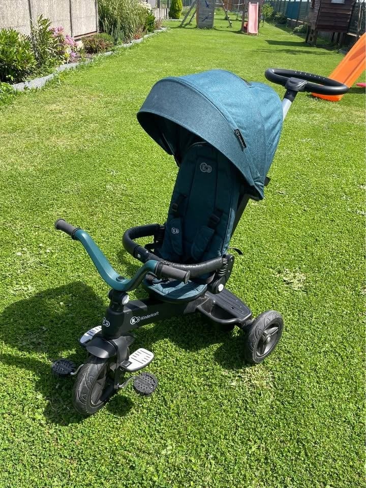 Kinderkraft Tricycle bébé evolutif TWIPPER 9 mois à 5 ans, Vélos & Vélomoteurs, Enlèvement, Comme neuf, Kinderkraft