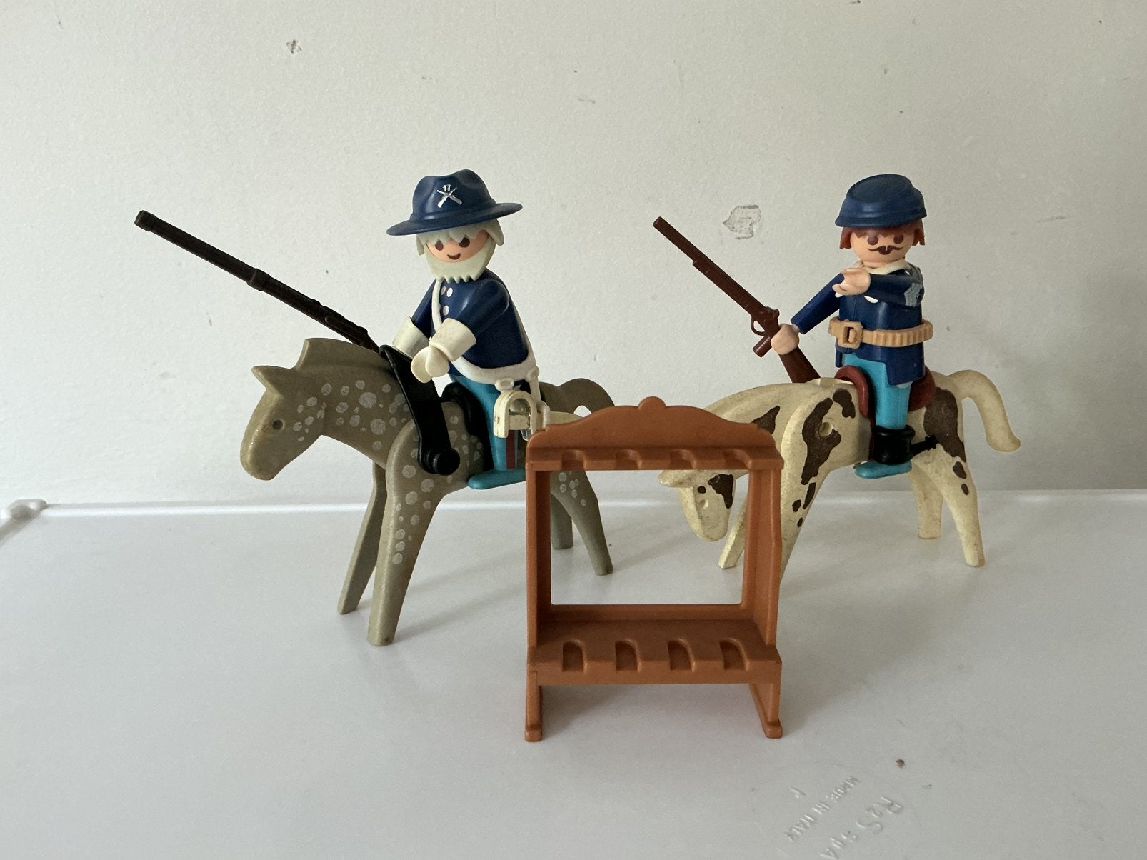 Vintage Playmobil noordelijke soldaten, Ophalen, Gebruikt
