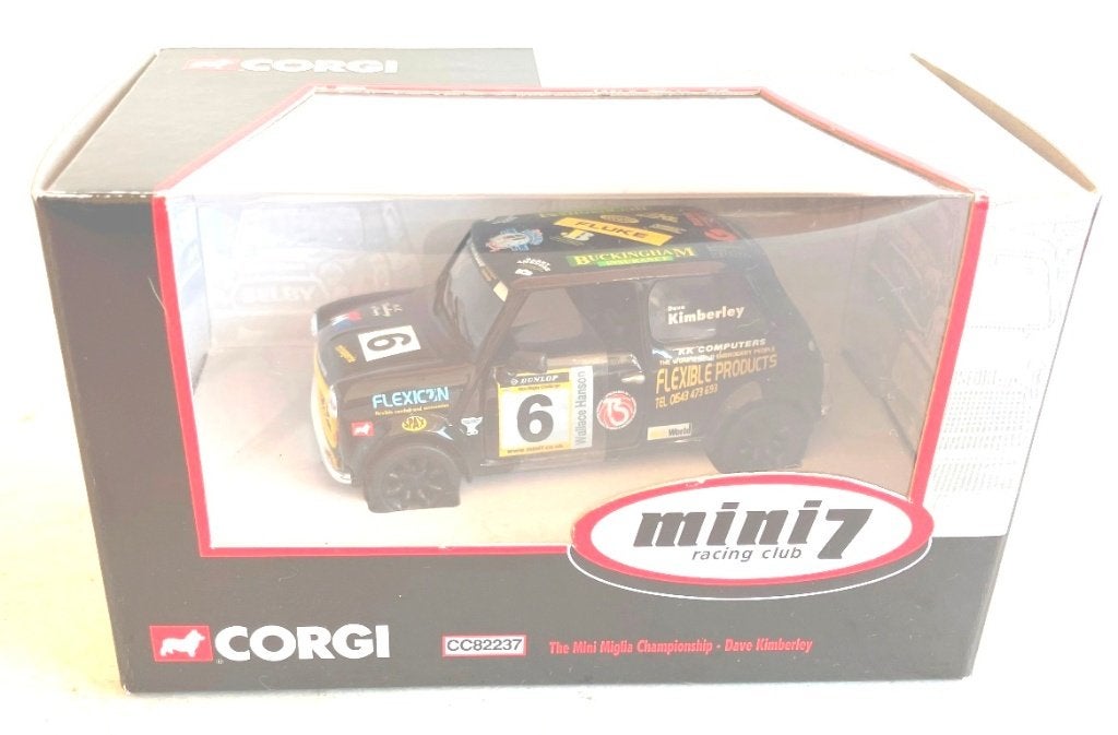 Mini Se7en Racing Club Dave Kimberley Corgi CC82237., Enlèvement ou Envoi, Comme neuf, Voiture
