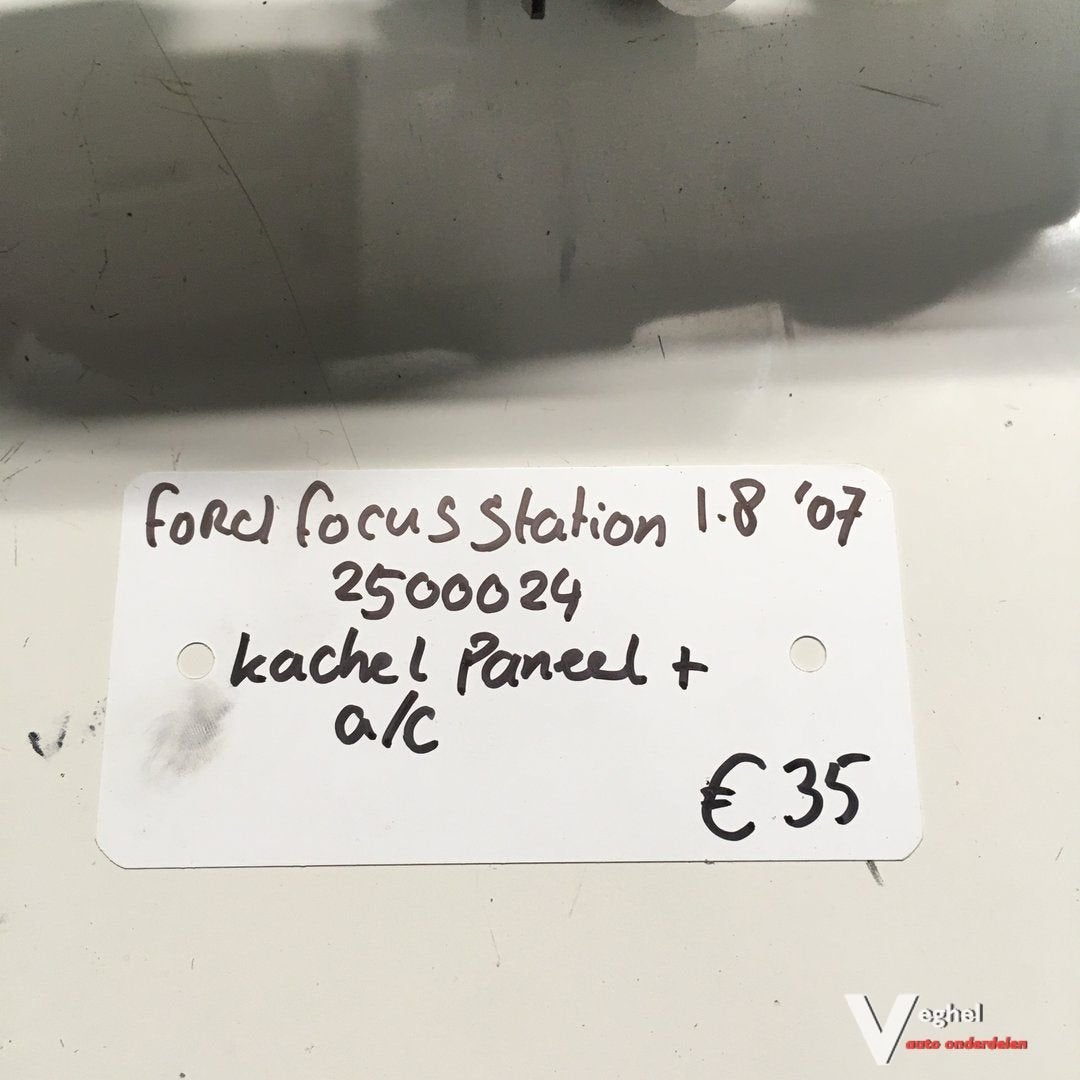 Ford Focus Station 1.8 2007 Wagennr 2500024   Kachelbedienin, Gebruikt, -, -, Ophalen of Verzenden