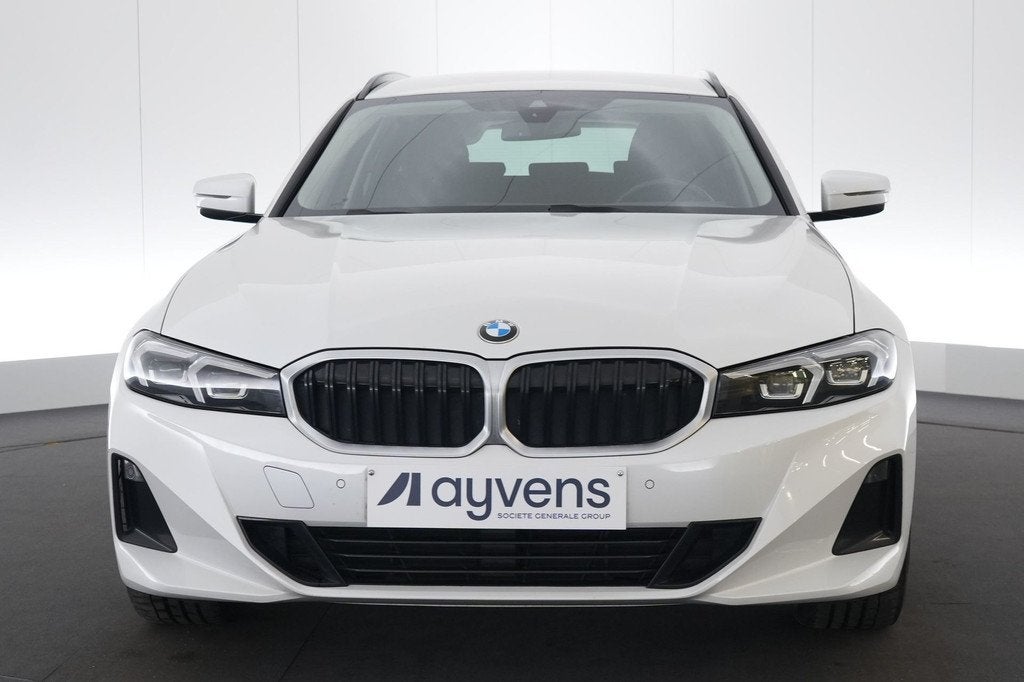 (2DGB092) BMW 3 SERIES TOURING, Auto's, Euro 6, 136 pk, Wit, Bedrijf