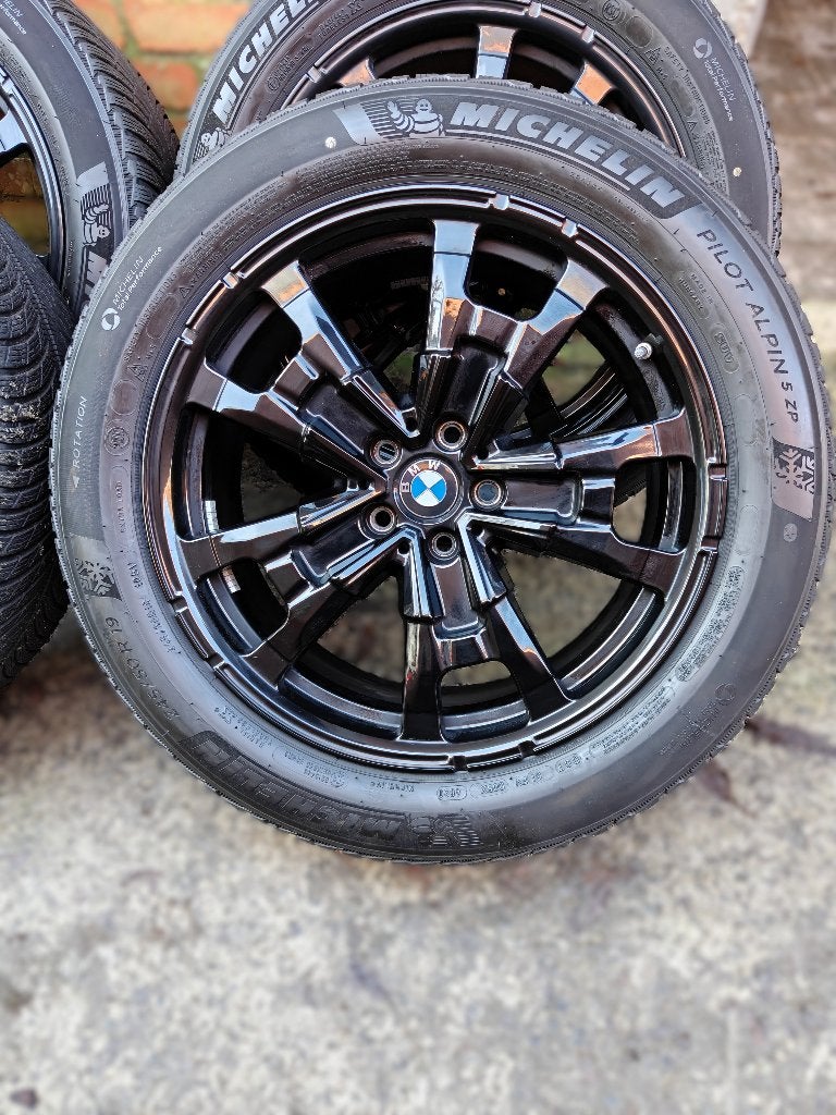 Jantes original BMW 19 pouce + pneus d'hiver, Neuf, Pneus et Jantes, Véhicule de tourisme, Pneus hiver