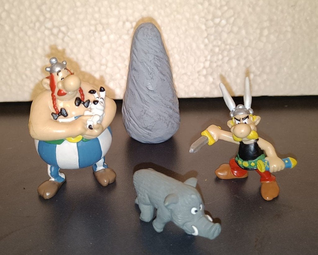 verzameling figuren uit de wereld van Asterix en Obelix, Ophalen of Verzenden, Asterix en Obelix, Zo goed als nieuw, Beeldje of Figuurtje