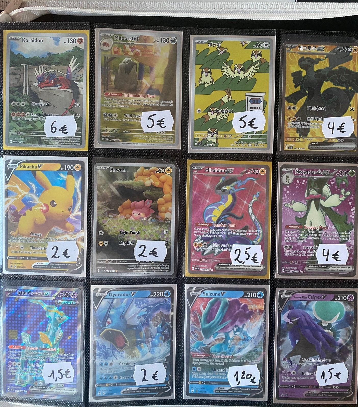 Pokémon kaarten, Enlèvement, Comme neuf, Plusieurs cartes, Foil
