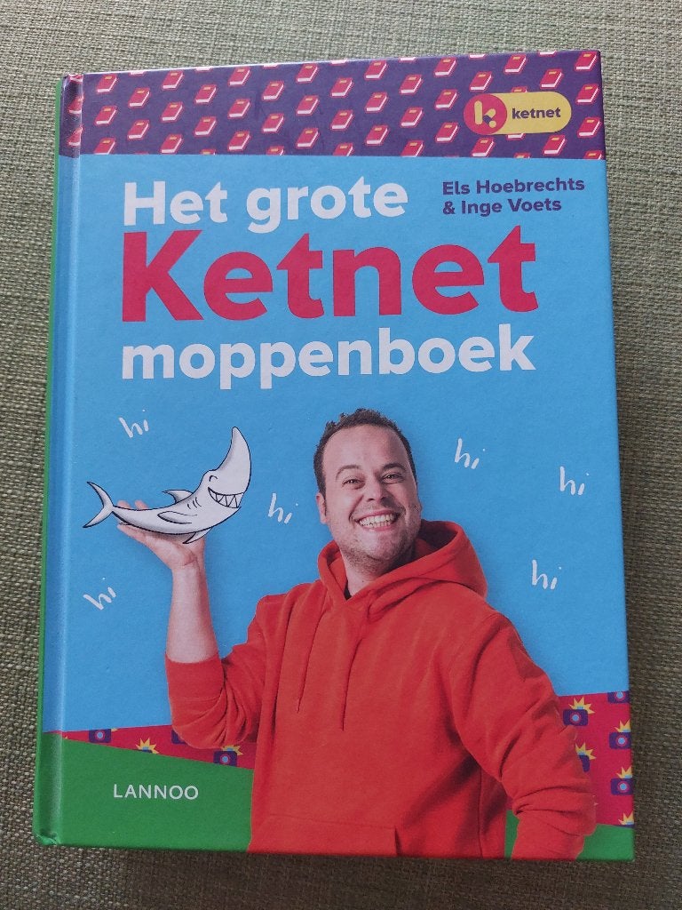Het grote KETNET moppenboek, Ophalen of Verzenden, Zo goed als nieuw, Els Hoebrechts en Inge Voets