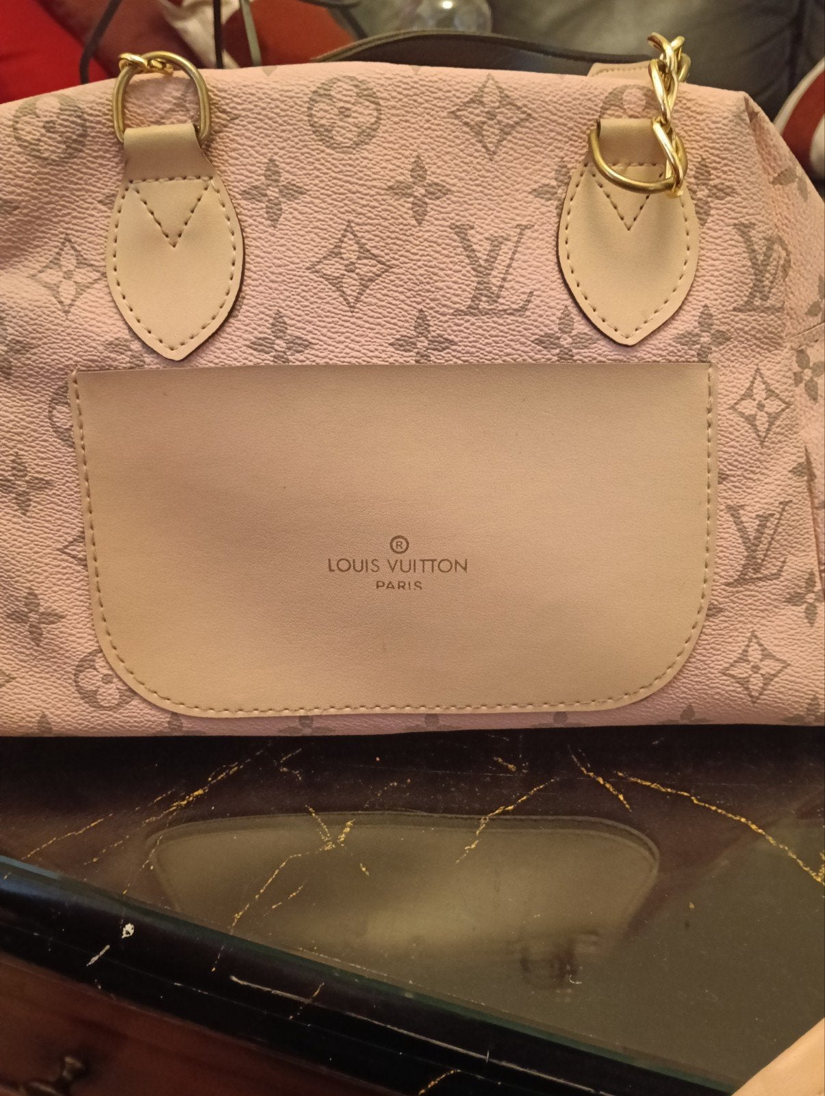 Louis Vuitton tas, Enlèvement, Comme neuf, Rose, Sac à main