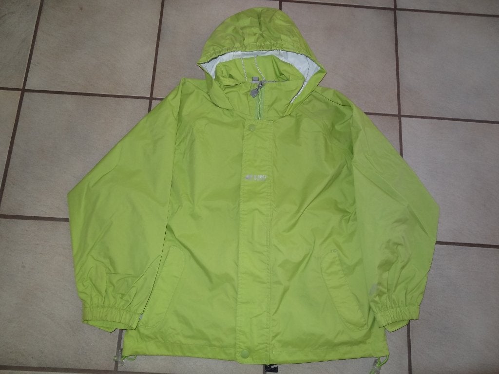 K Way groene kinder regenjas (maat 8 j / 128) (goede staat), Gebruikt, Jongen of Meisje, Ophalen of Verzenden, K WAY