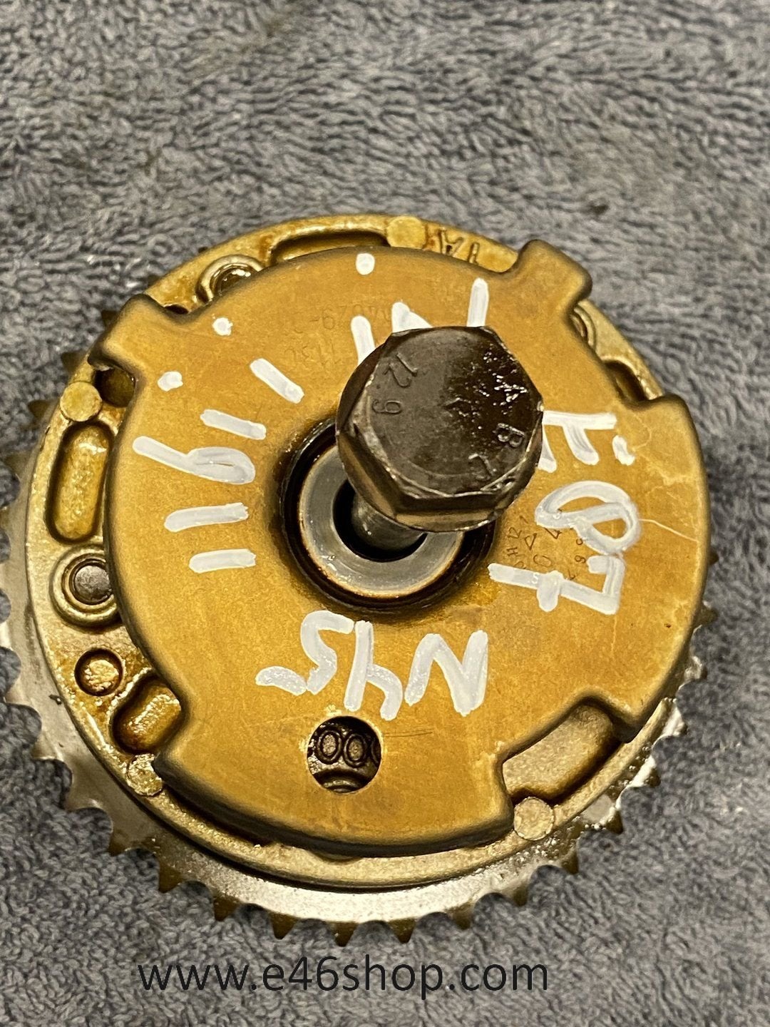 NOKKENAS VANOS BMW 116i N45 MOTOR INLAAT OE 7500032, Autos : Pièces & Accessoires, Moteurs & Accessoires, BMW, Utilisé, Enlèvement ou Envoi
