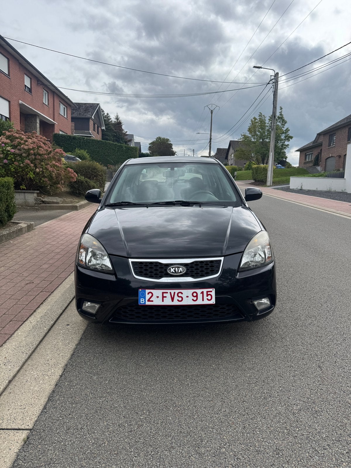 Kia Rio 2010 1.5 diesel 213.000km mecanique impeccable, Autos, Kia, Achat, Noir, 5 portes, Diesel