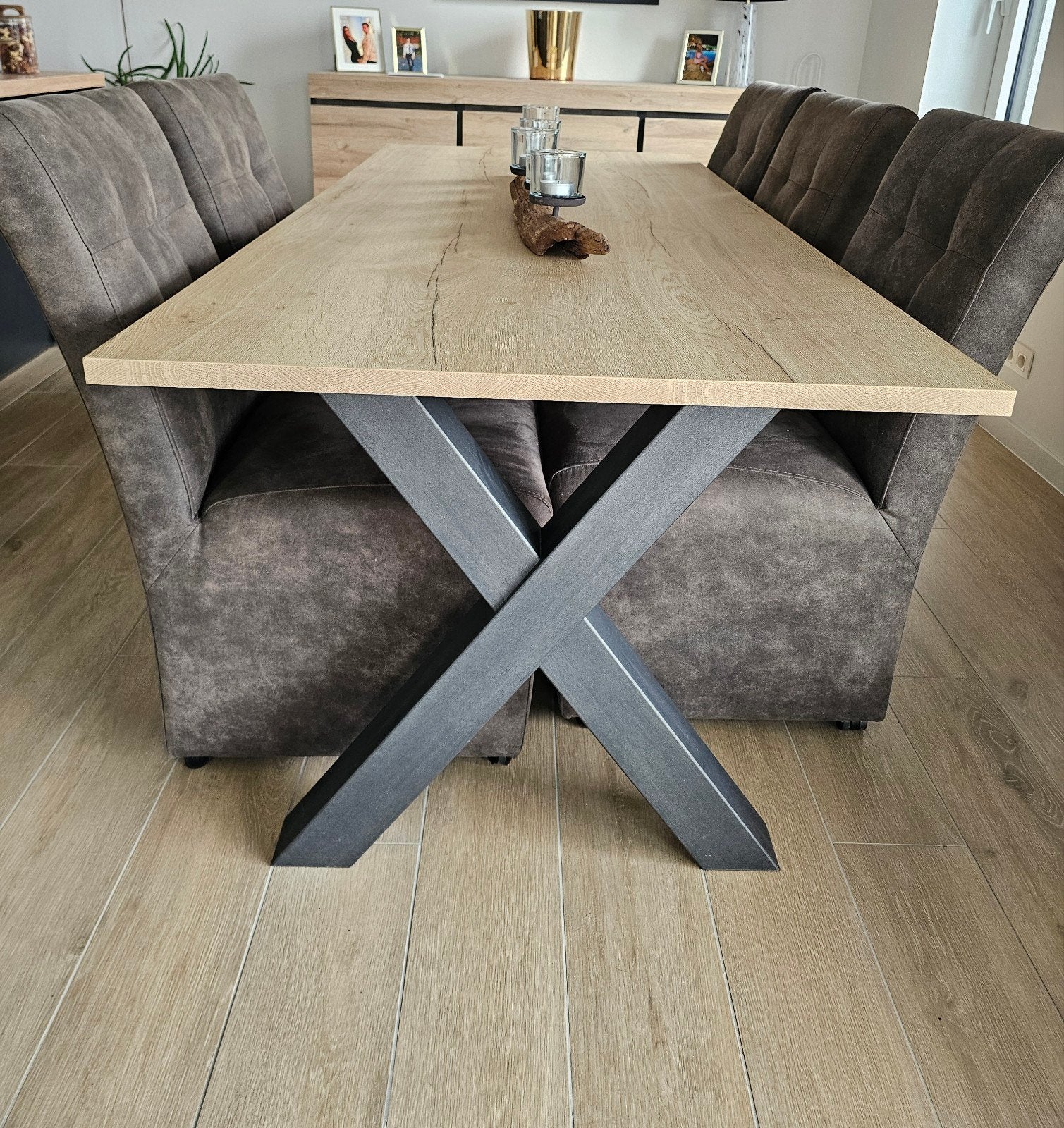 tafel, Huis en Inrichting, Tafels | Eettafels, Zo goed als nieuw, Ophalen
