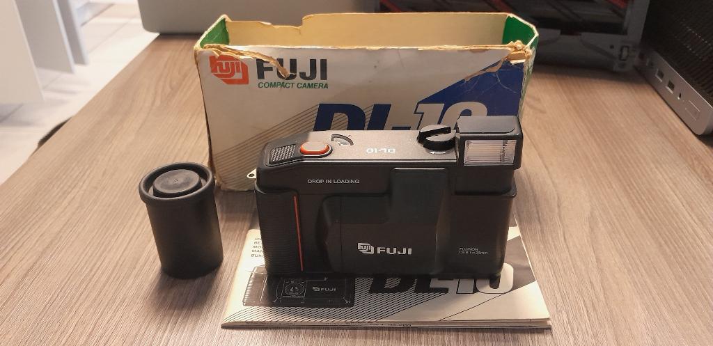 Compacte analoge fotocamera Fuji DL-10, Audio, Tv en Foto, Fotocamera's Analoog, Gebruikt, Compact, ?, ?