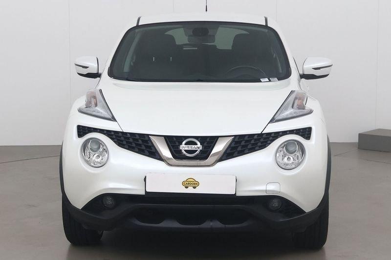 Nissan Juke n-connecta dig-t 115 2wd, Auto's, Gebruikt, 4 cilinders, Overige bekleding, Wit