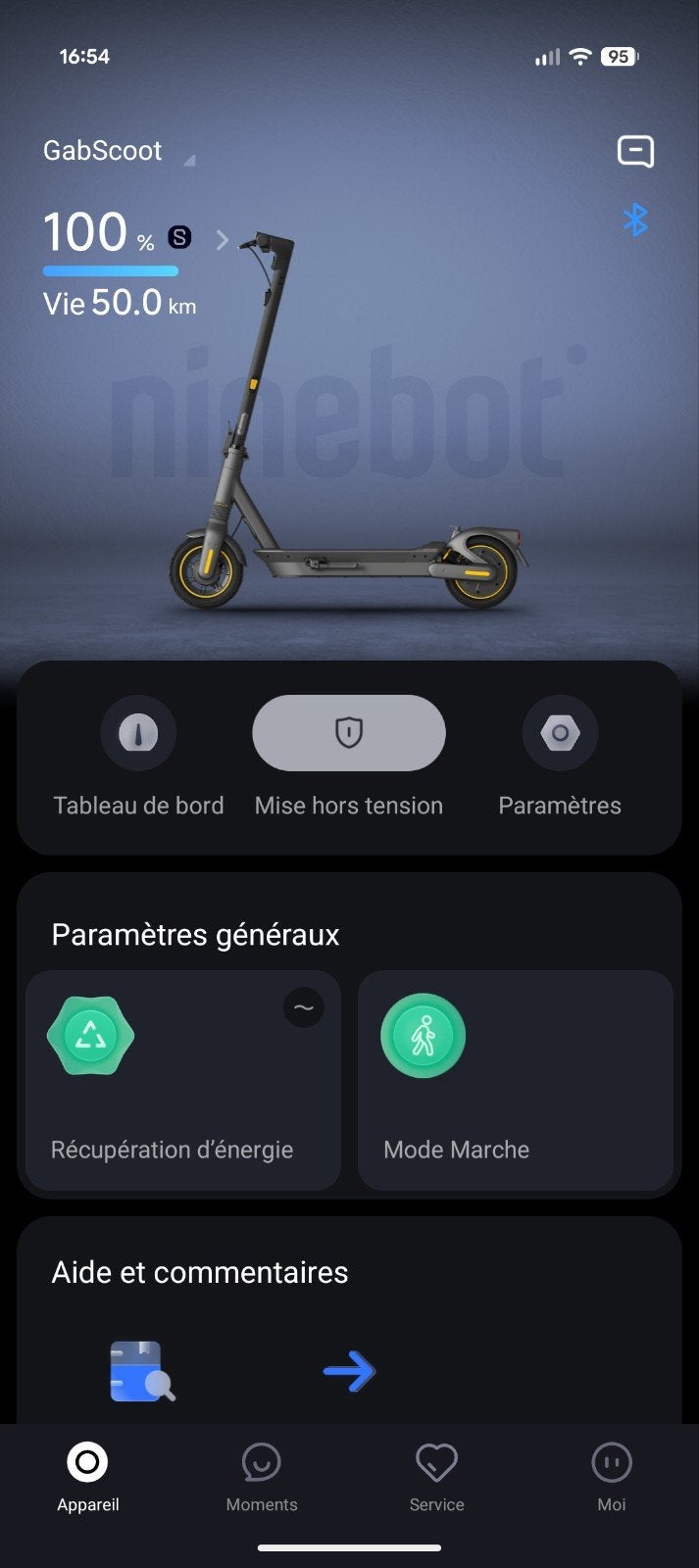 Ninebot MAX G2, Vélos & Vélomoteurs, Trottinettes, Comme neuf, Step électrique (E-scooter)
