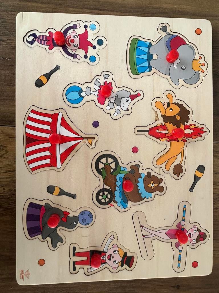Legpuzzel circus, Ophalen, Gebruikt