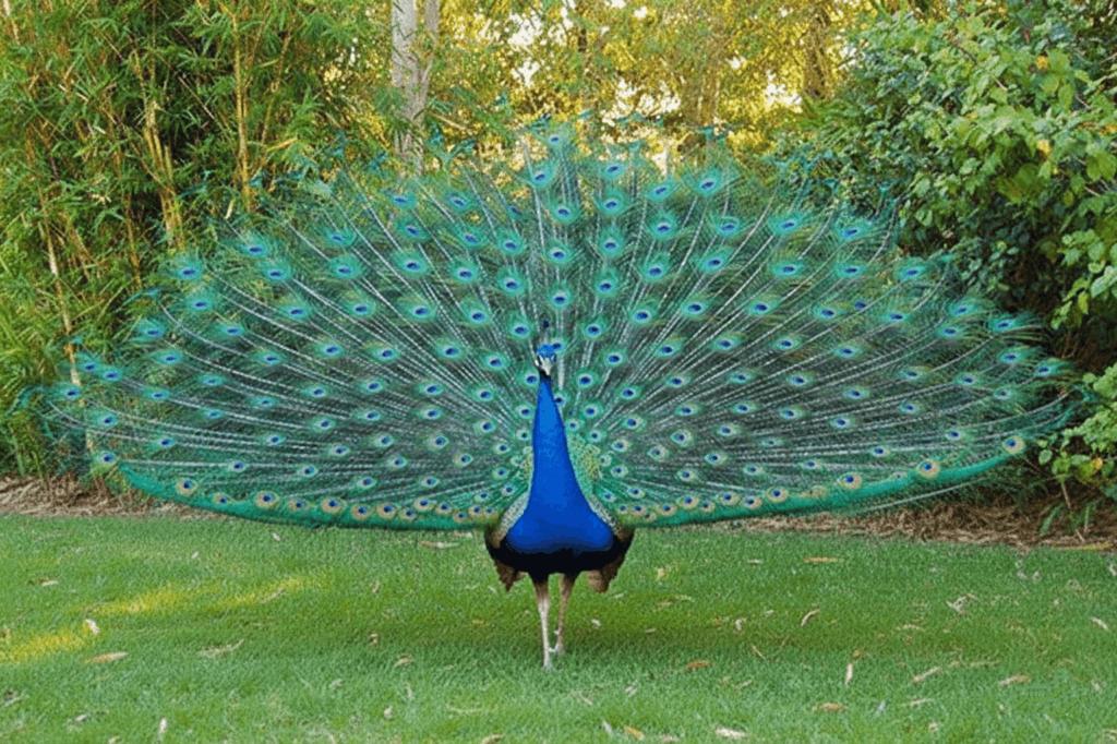 Paons bleus, Ophalen