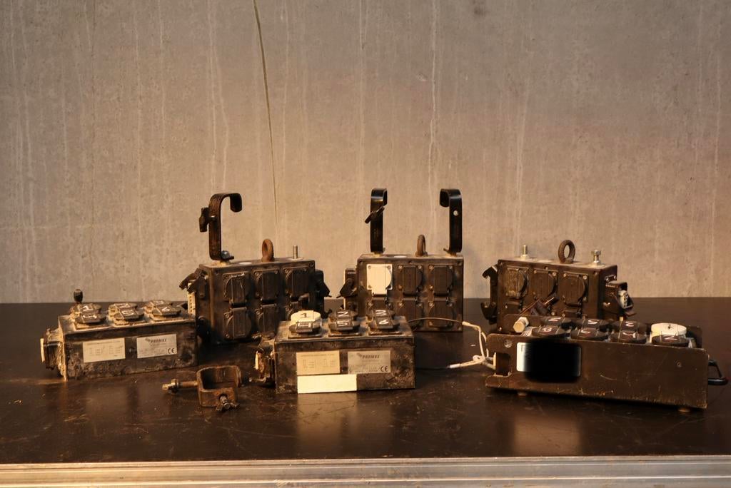 6x Harting blok 16Pin, Enlèvement ou Envoi, Utilisé