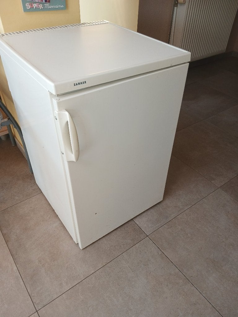 Frigo Zanker + Freezer, Electroménager, Enlèvement, Utilisé, Avec compartiment congélateur