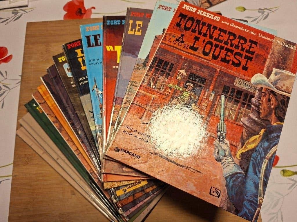 13 bd Blueberry EO/réédition voir descriptif lot / pièce, Livres, BD, Enlèvement ou Envoi, Charlier - Giraud, Série complète ou Série
