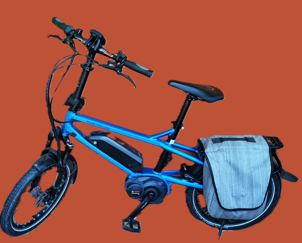 ELEKTRISCHE FIETS RIESE & MüLLER TINKER VARIO, Enlèvement, Comme neuf, Riese & Müller