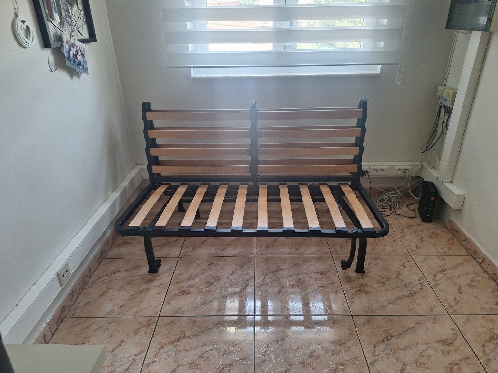Lit pliable, Maison & Meubles, Chambre à coucher | Lits, Enlèvement, Utilisé, 120 cm, 200 cm
