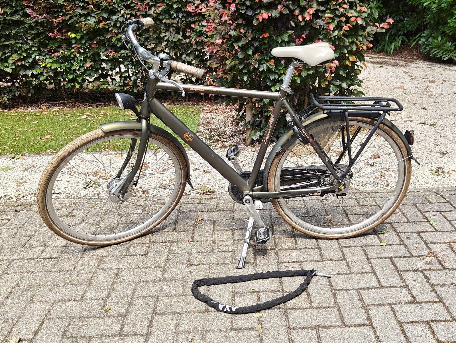 Montego Legend herenfiets – nette stadsfiets + kettingslot, Ophalen