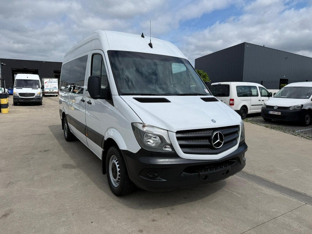 Mercedes Sprinter 313 bus (Stock ID 29517), Auto's, Bestelwagens en Lichte vracht, Euro 5, Wit, Mercedes-Benz, 2143 cc