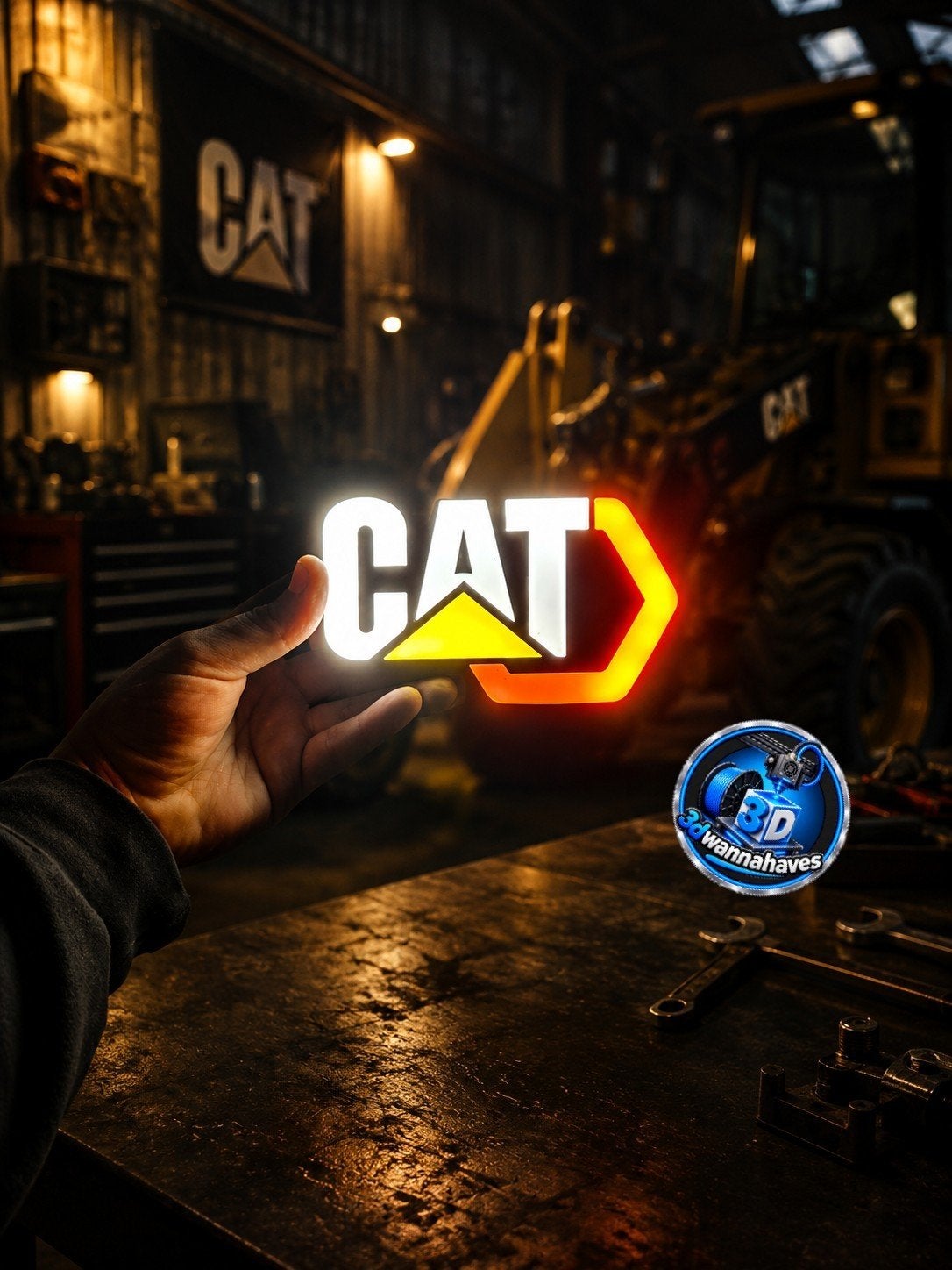 Belle boîte à lumière CAT avec éclairage LED brillant., Enlèvement ou Envoi, Neuf, Table lumineuse ou lampe (néon)