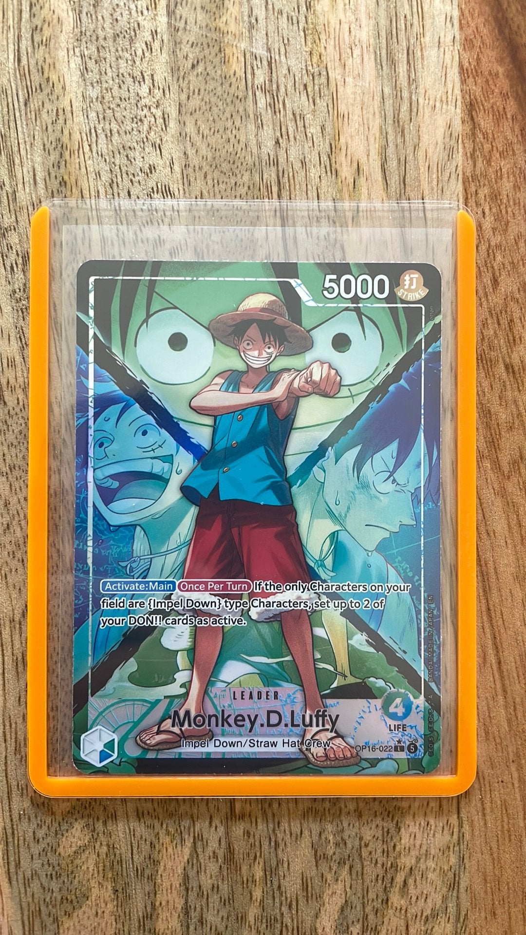 3x One Piece TCG Kaarten – OP16, Enlèvement, Comme neuf, Foil