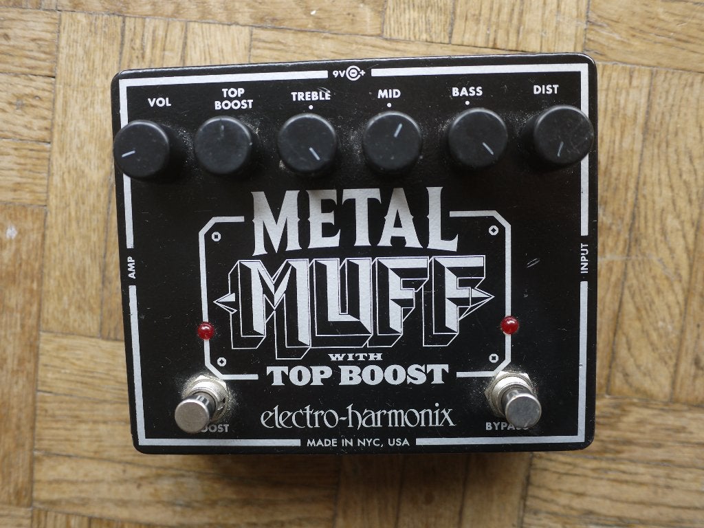 EHX Metal Big Muff fabriquée en USA, Muziek en Instrumenten, Effecten, Ophalen of Verzenden, Gebruikt, Distortion, Overdrive of Fuzz