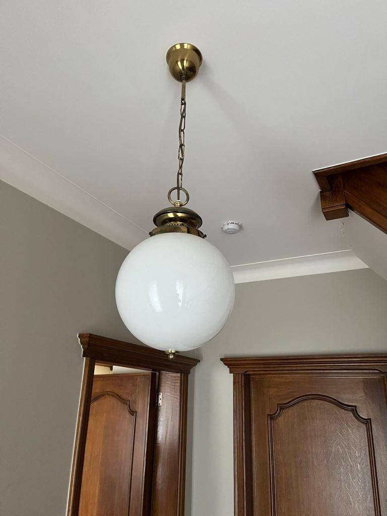 verlichting, Huis en Inrichting, Ophalen, Gebruikt, Glas, Antiek