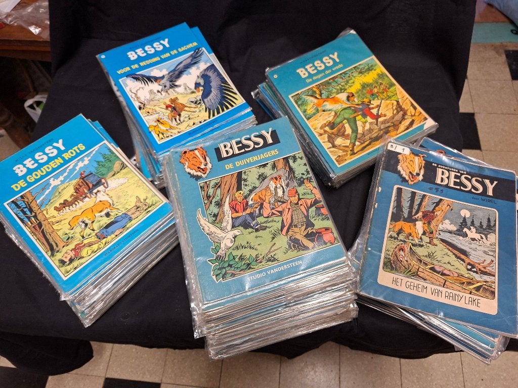 Collectie Bessy strips, Boeken, Complete serie of reeks, Ophalen, Gelezen