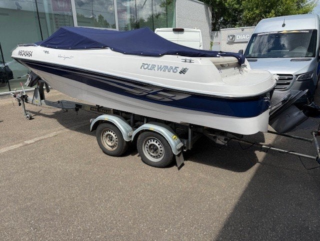 FOUR WINNS  HORIZON 190 BR, Ophalen, Overige merken, Binnenboordmotor, Zo goed als nieuw