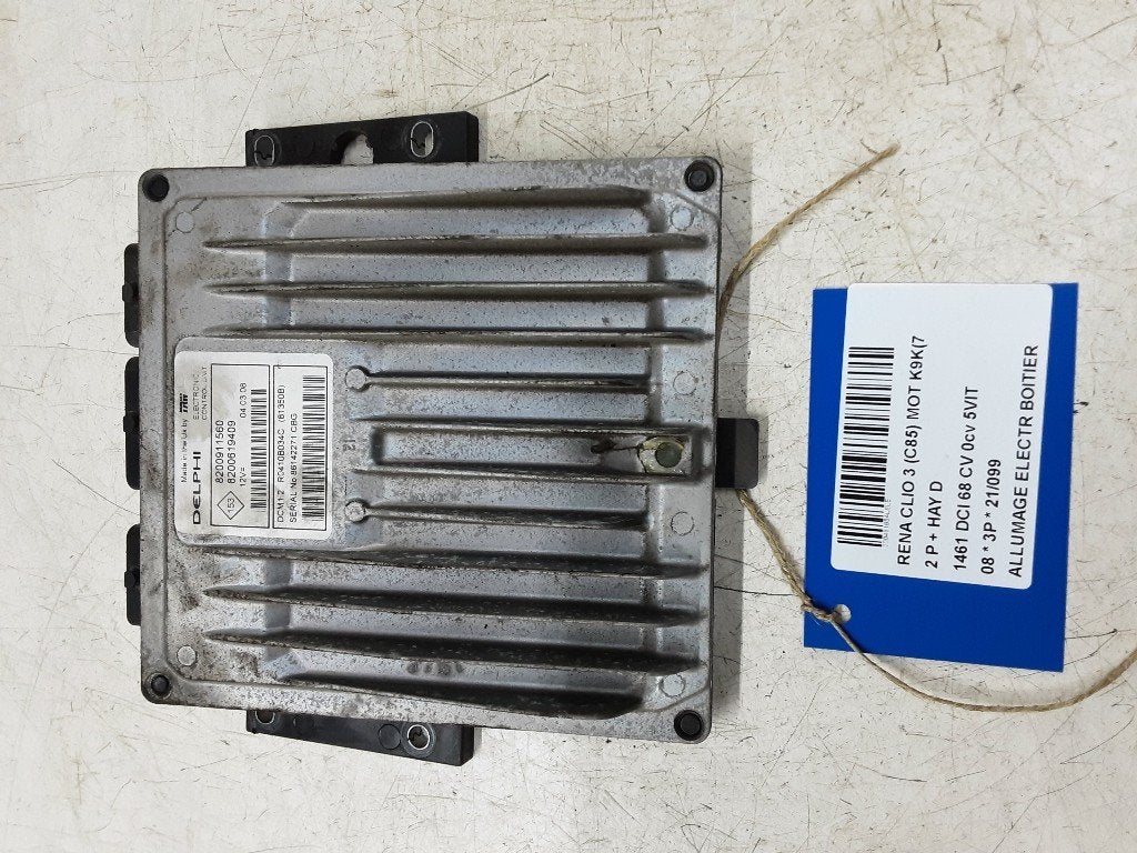 ONTSTEKINGSMODULE Renault Clio III (BR / CR) (8200911560), Gebruikt, Renault