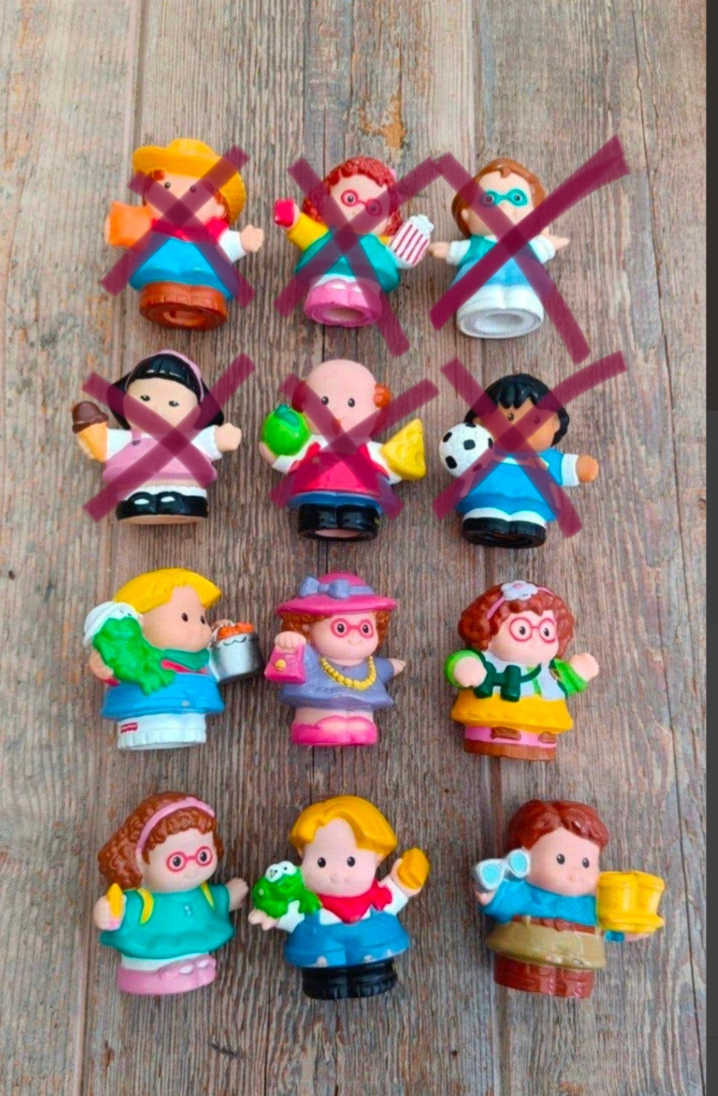 Fisher Price little people poppetjes, Kinderen en Baby's, Ophalen of Verzenden