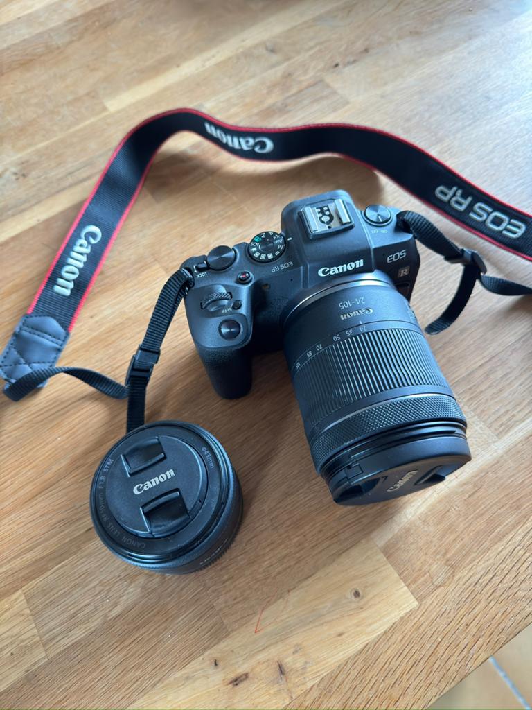 Canon eos RP met 2 objectieven, Ophalen of Verzenden, Zo goed als nieuw, Canon