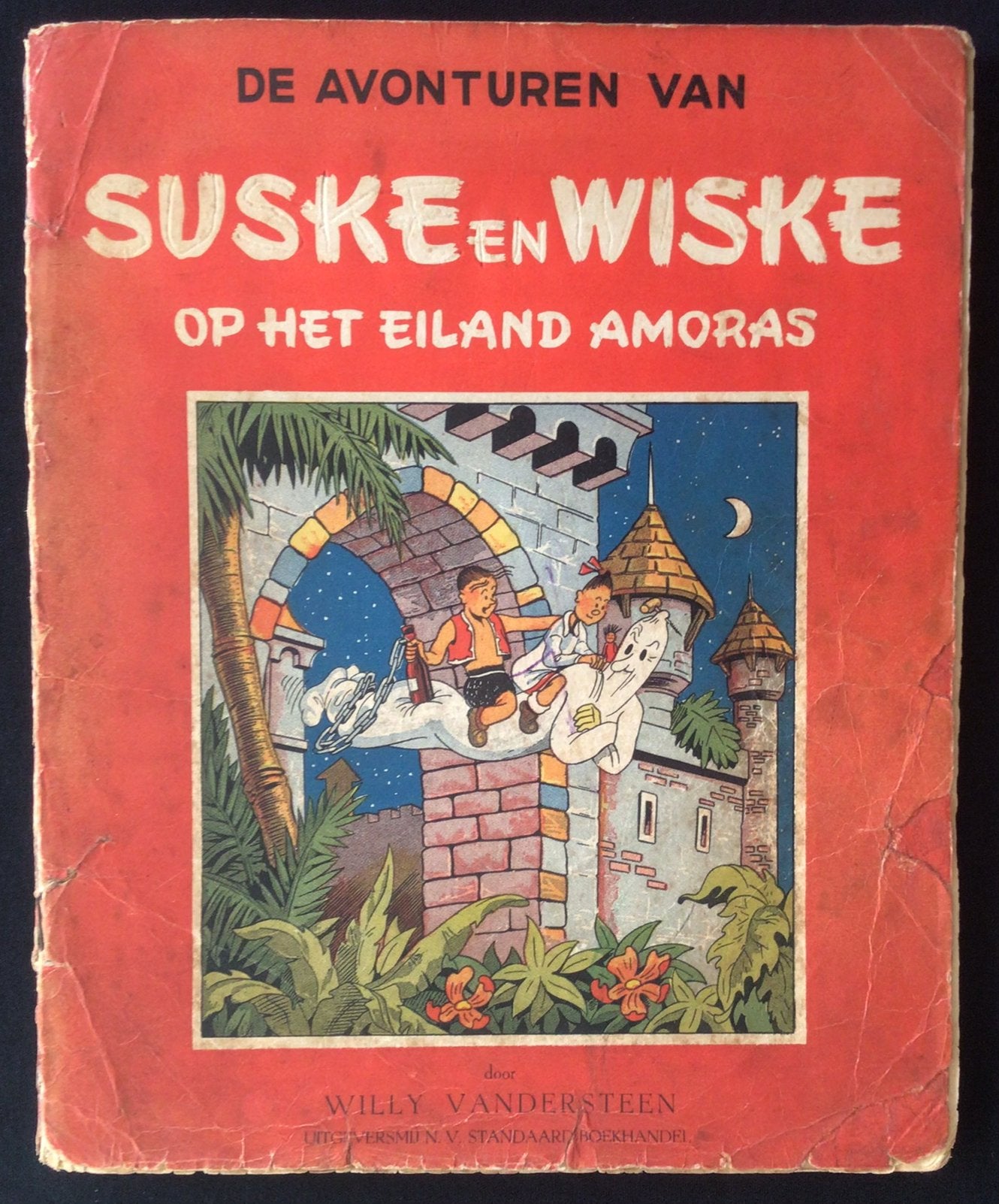 S&W - op het eiland Amoras - 1ste druk, Ophalen of Verzenden, Gelezen