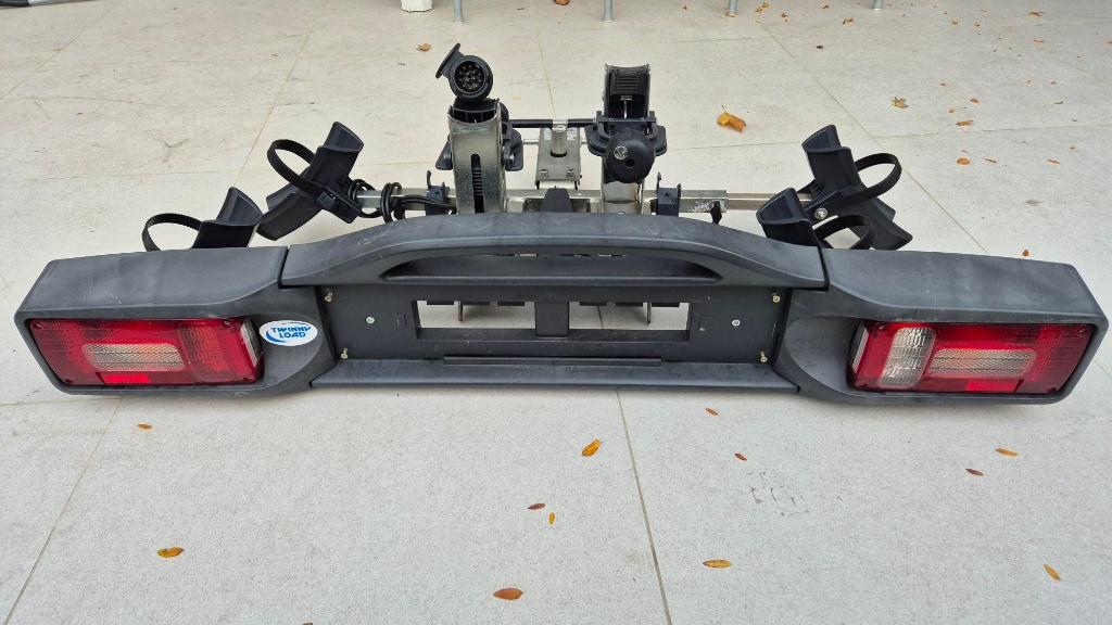 Fietsdragers "Twinny Load" voor 2 fietsen - als Nieuw, Autos : Divers, Porte-vélos, Support d'attelage, 2 vélos, Comme neuf, Enlèvement