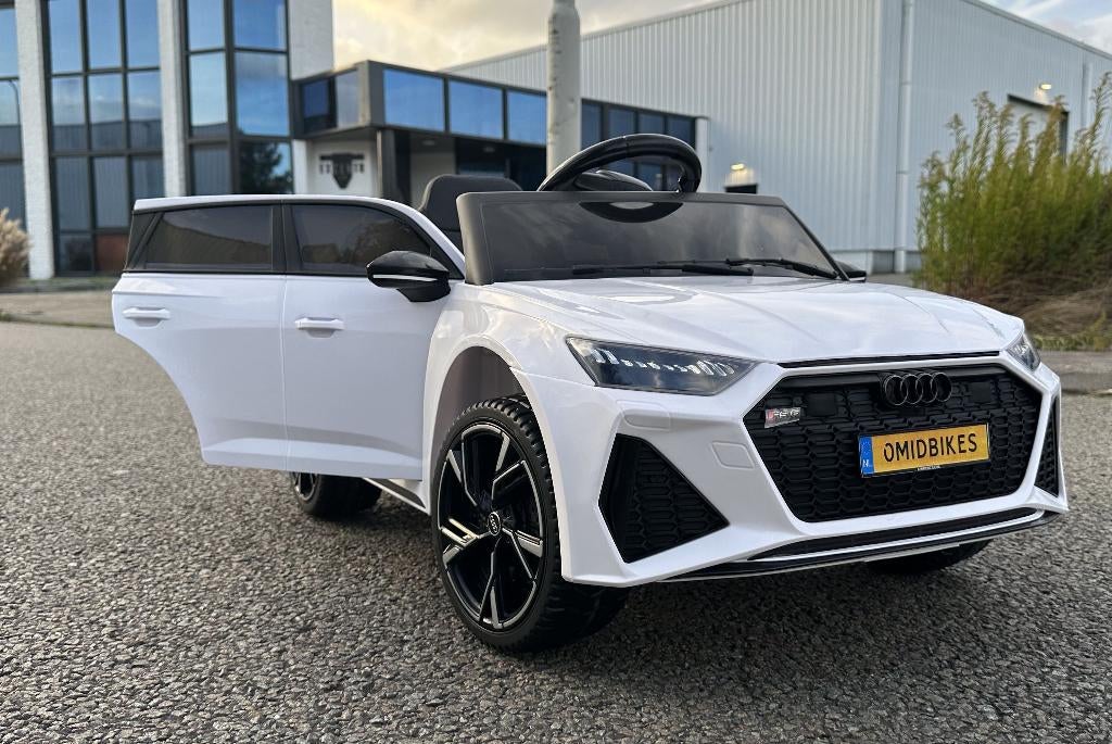 Kinder Auto Audi RS6 12v Bleutooth / Leder / RC, Enlèvement ou Envoi, Neuf