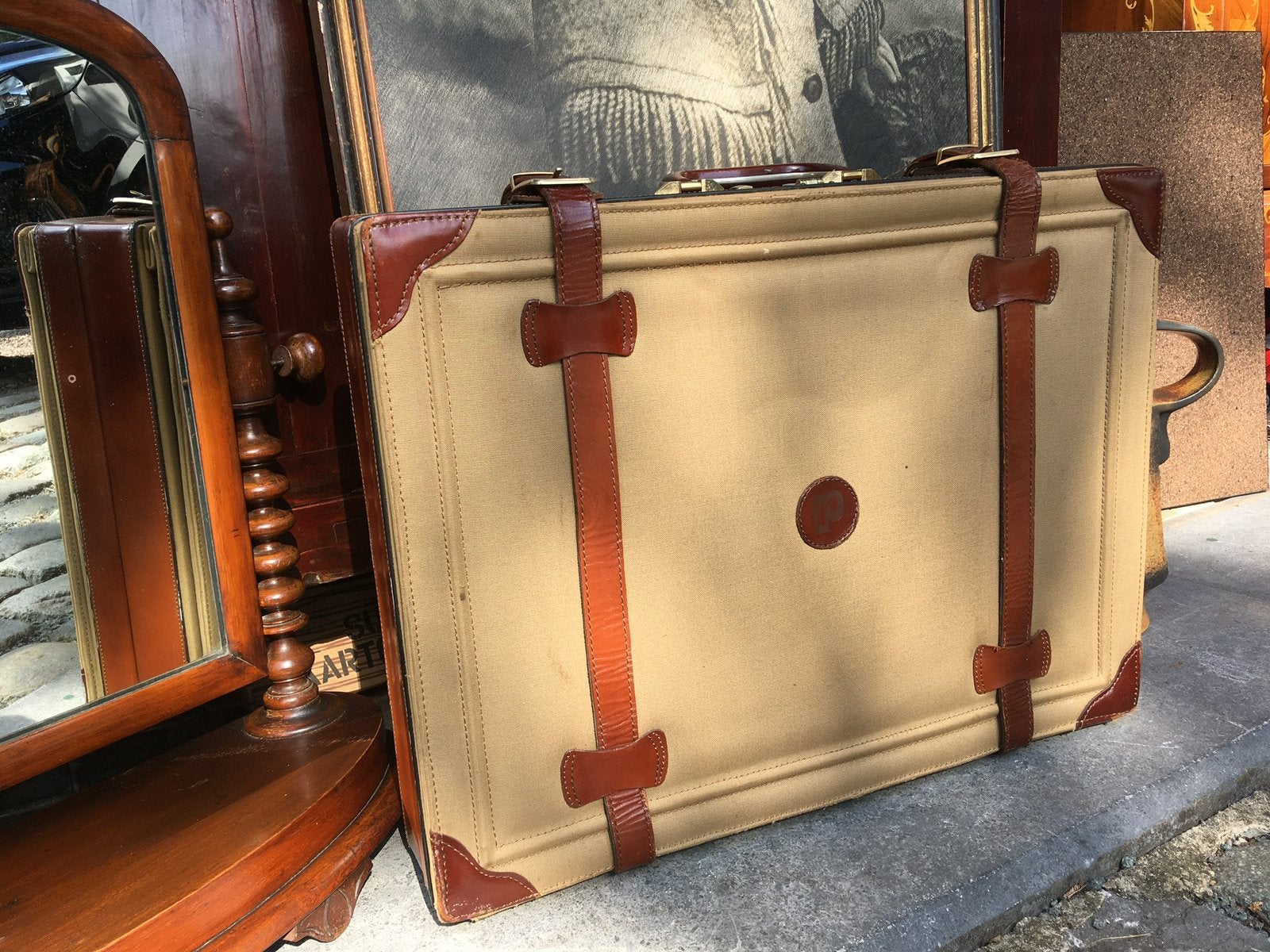 Paco Rabanne vintage suitcase, safari edition !, Enlèvement ou Envoi, Utilisé