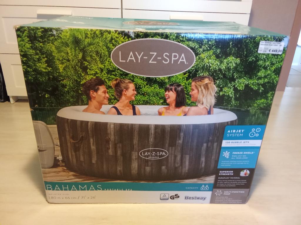 Lay-Z-Spa, Tuin en Terras, Ophalen, Gebruikt, Filter, Opblaasbaar