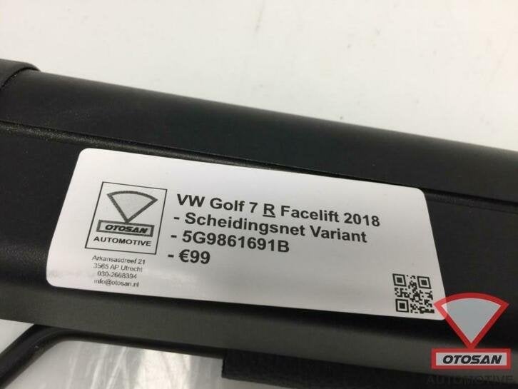 vw golf 7 r facelift variant scheidingsnet 5g9861691b, Gebruikt, Volkswagen, Volkswagen AG, Vw@volkswagen.de
