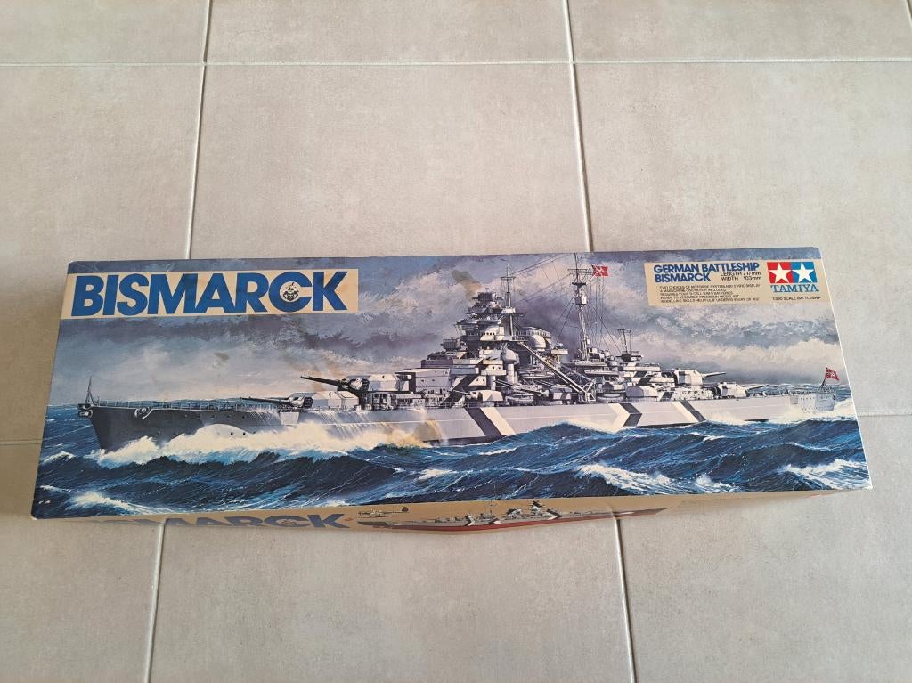 Tamiya | Nr. WS001 | 1:350 - German Battleship Bismarck, Hobby & Loisirs créatifs, Modélisme | Bateaux & Navires, Enlèvement, Neuf