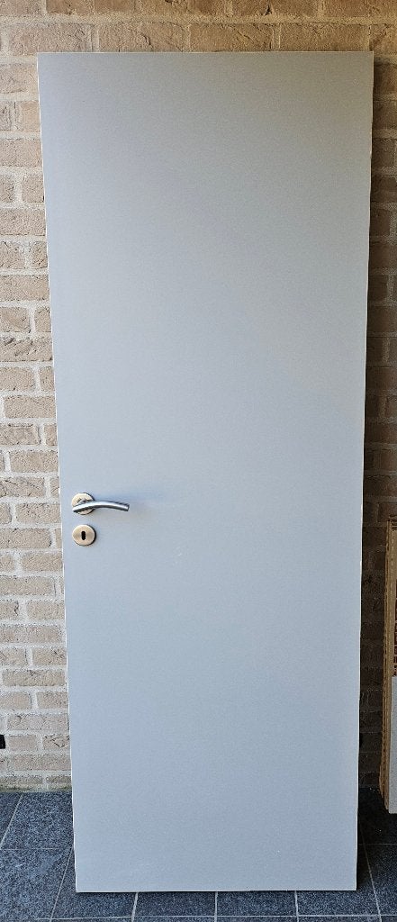 2 schilderdeuren, Doe-het-zelf en Bouw, Ophalen, Gebruikt, 80 tot 100 cm, Binnendeur
