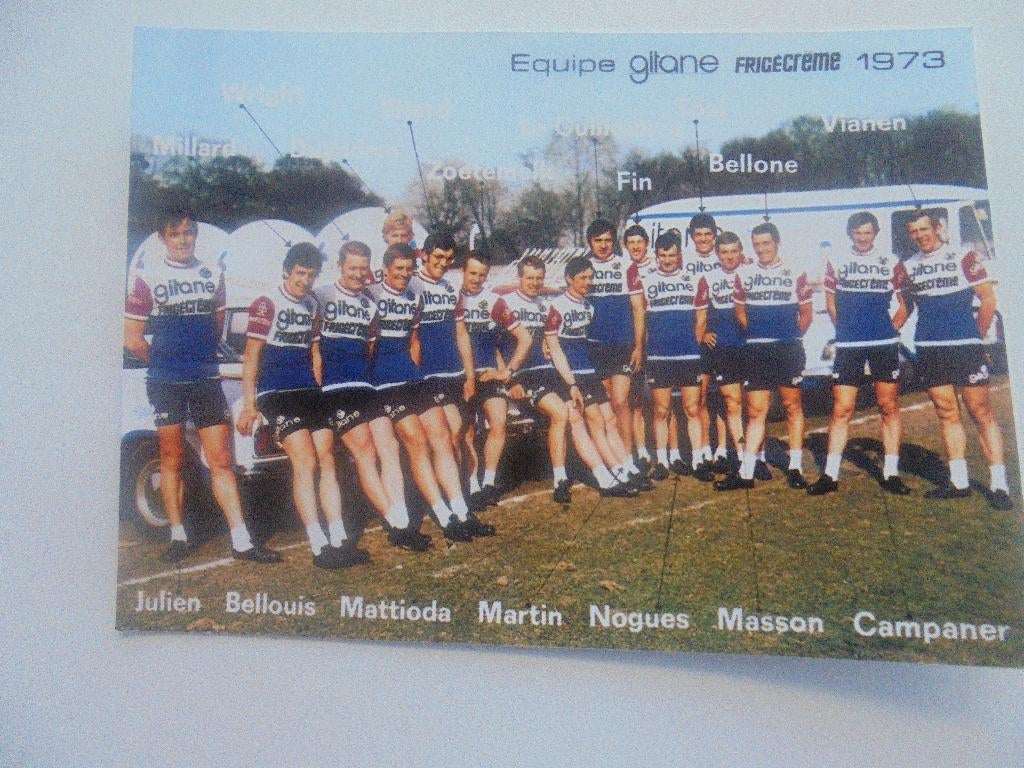 wielerploeg gitane, Envoi, 1960 à 1980, Comme neuf, Photo