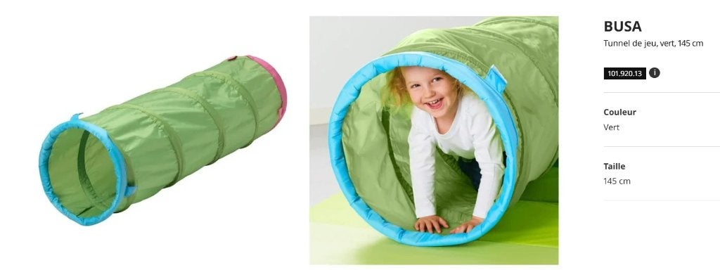 Tunnel enfant, Enfants & Bébés, Jouets | Extérieur | Aires de jeux, Enlèvement, Neuf