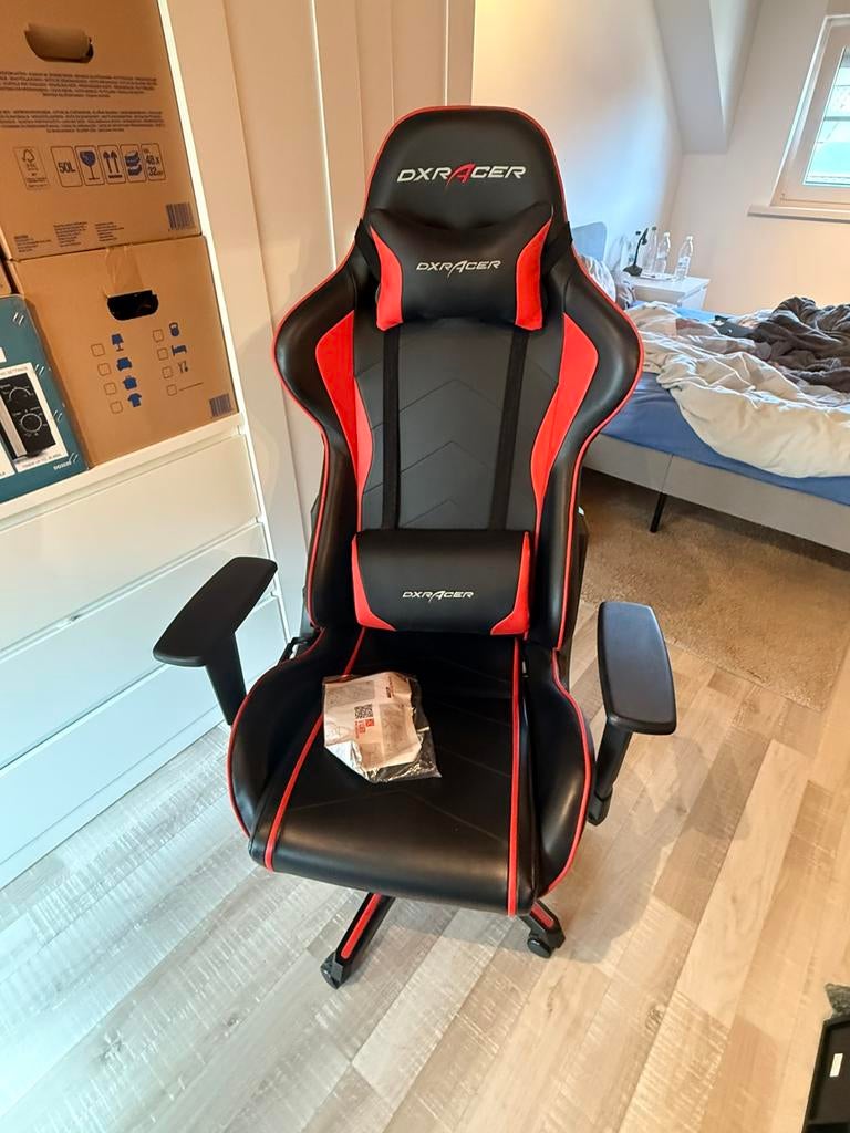 Dxracer formula f08 bureaustoel, Enlèvement, Comme neuf