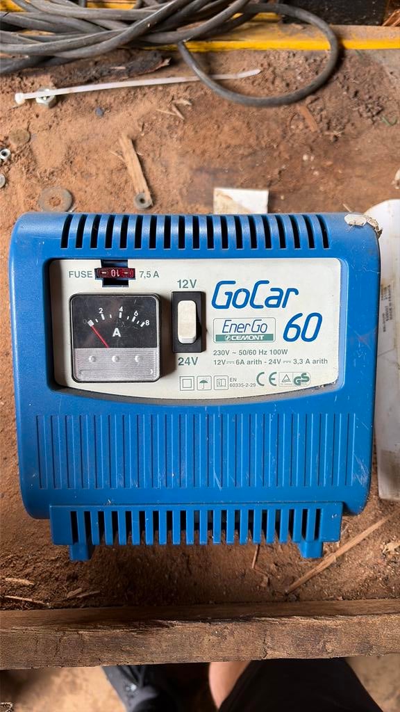 Snellader GoCar 60, Ophalen