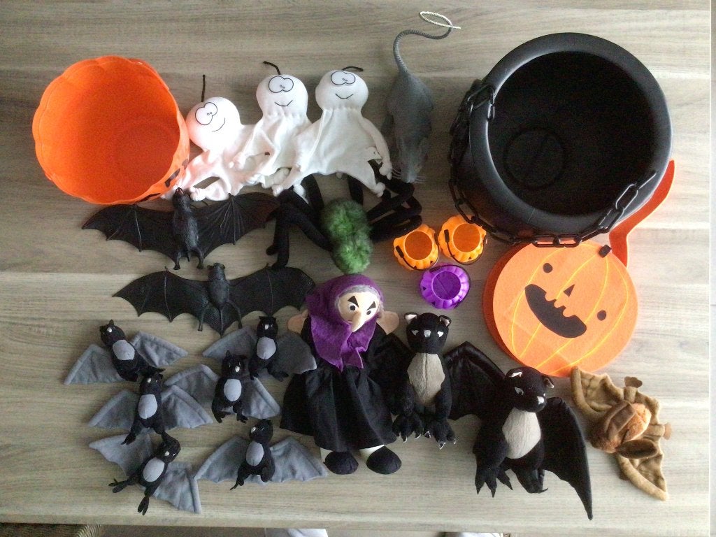Pakket Halloween, Ophalen of Verzenden, Gebruikt