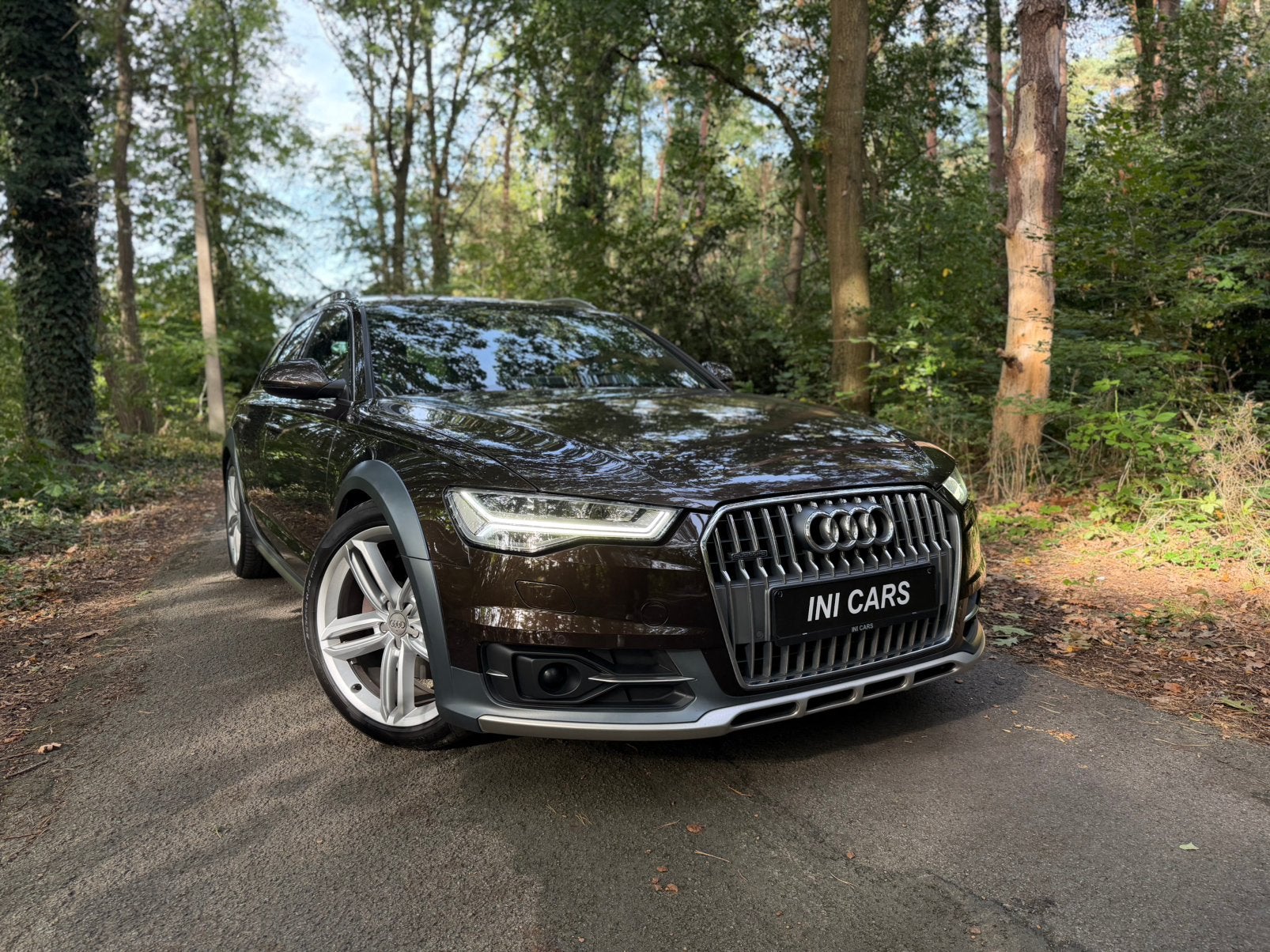 Audi A6 Allroad, Automaat, Bruin, Leder, Bedrijf