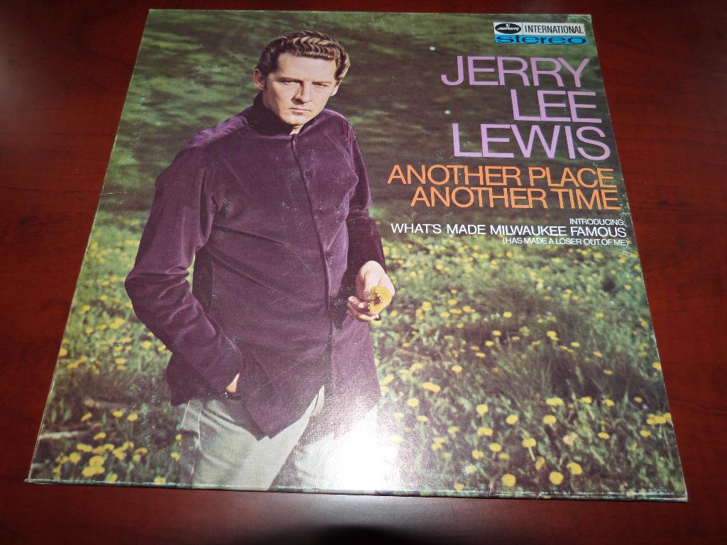 Lp van Jerry Lee Lewis, Cd's en Dvd's, Vinyl | Rock, Gebruikt, Ophalen of Verzenden, Fotohoes, Rock-'n-Roll